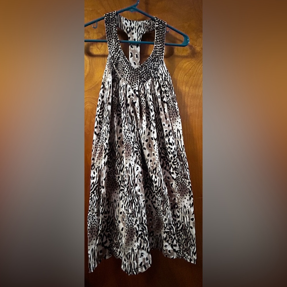 Animal Print Racerback dress